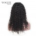 Deep Curly 360 Lace Front Wig for Black Woman 150 Density Virgin Brazilian Human Hair Lace Frontal Wig Pre Plucked Natural Hair line with Baby Hair